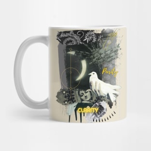 Virgo crescent moon Mug